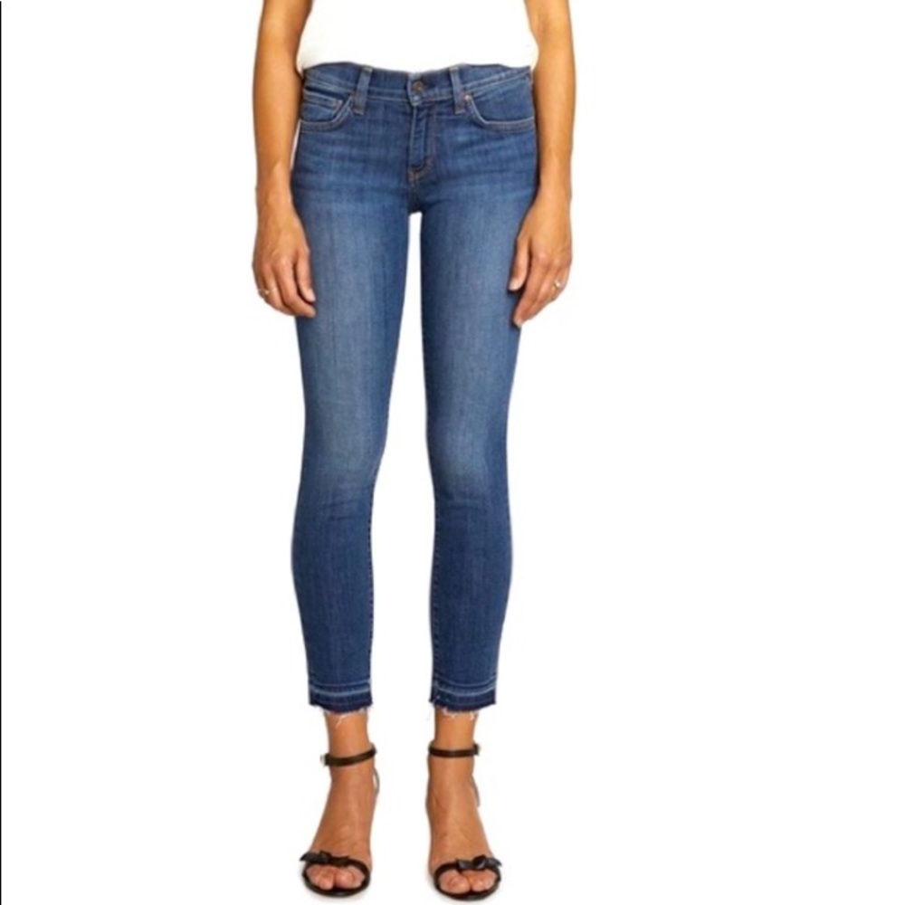 Principle The Honor Raw Hem Skinny Jeans